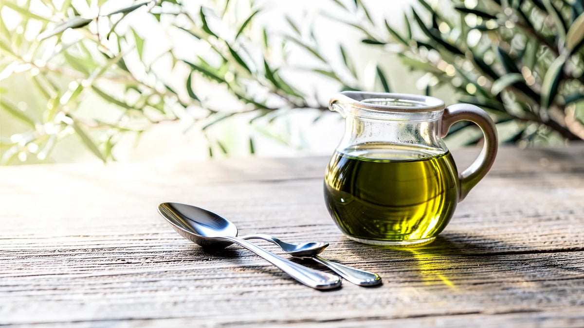 Quante calorie ha l'olio? Valori per cucchiaio, cucchiaino e 100 grammi