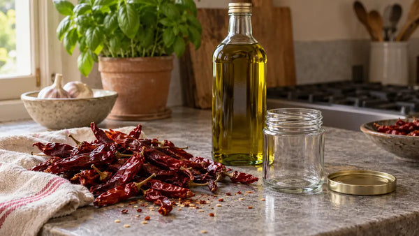 Olio piccante fatto in casa: tutto quello che devi sapere