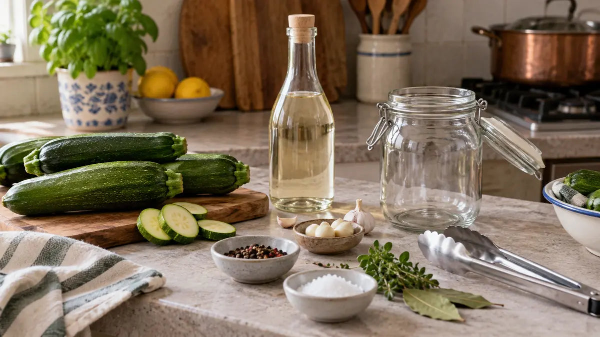 Zucchine sott'olio: ricetta tradizionale e conservazione sicura