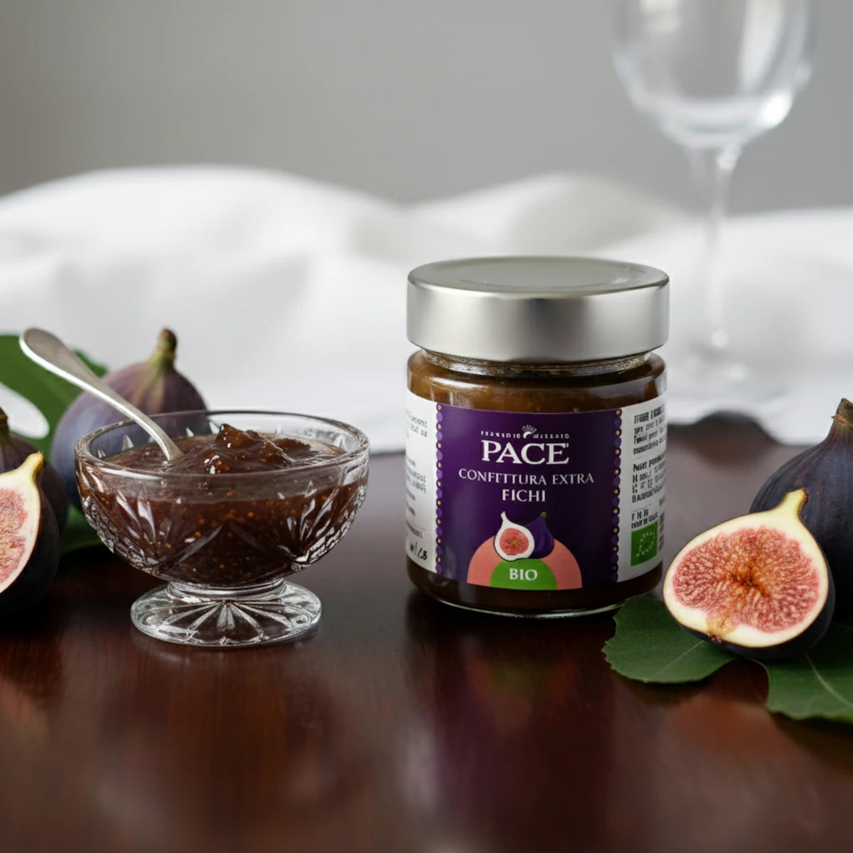 Confettura biologica extra di Fichi - vaso da 230 g