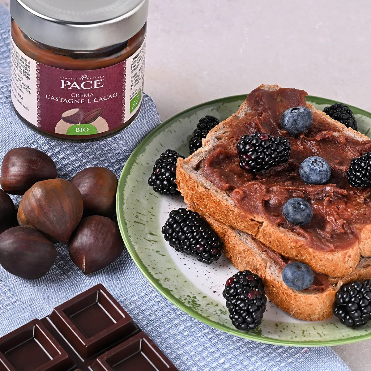 Crema biologica di Castagne e Cacao - vaso da 230 g