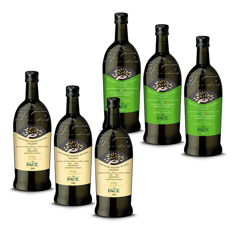 Confezione mista Fruttato e Piccante in bottiglie