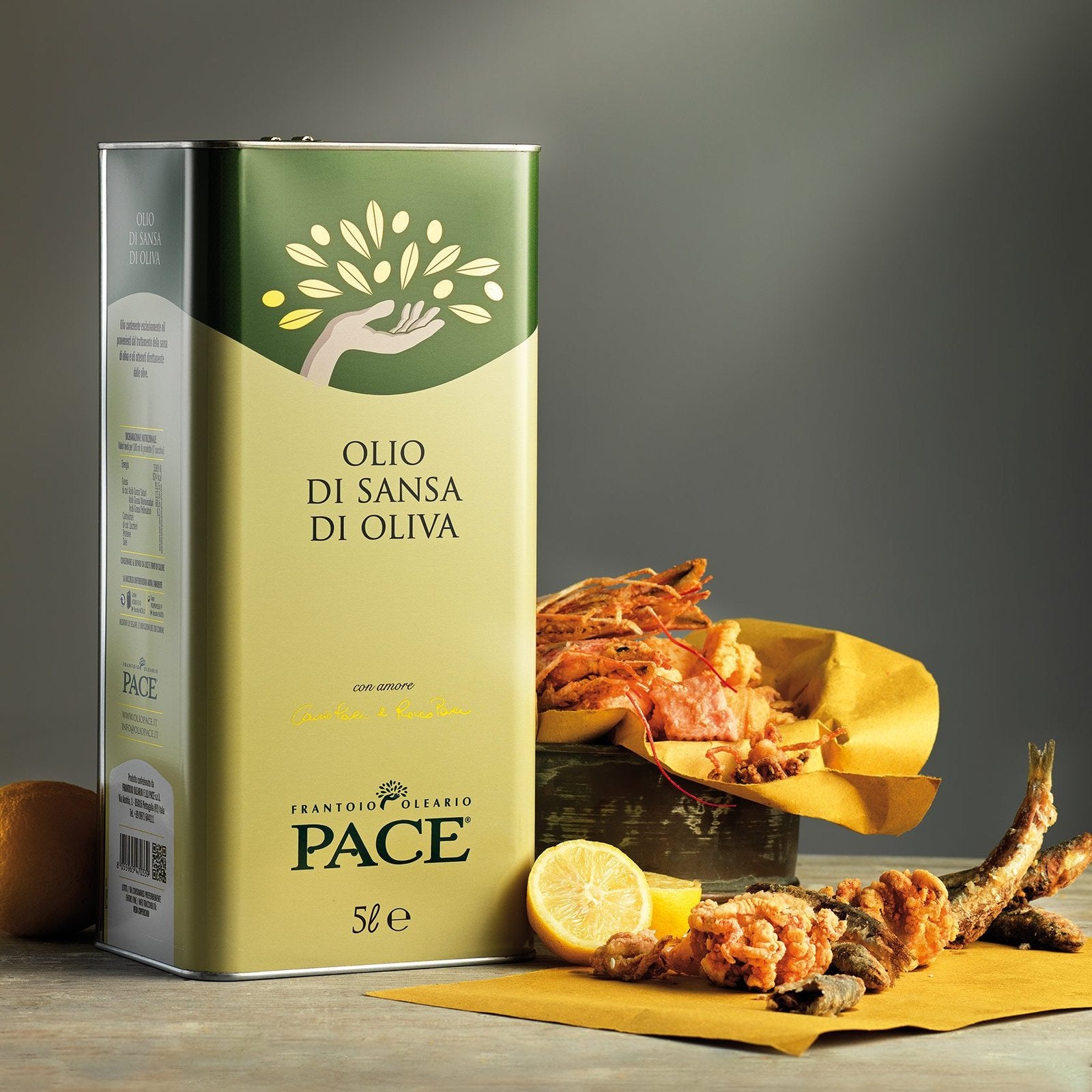 Olio di sansa di oliva