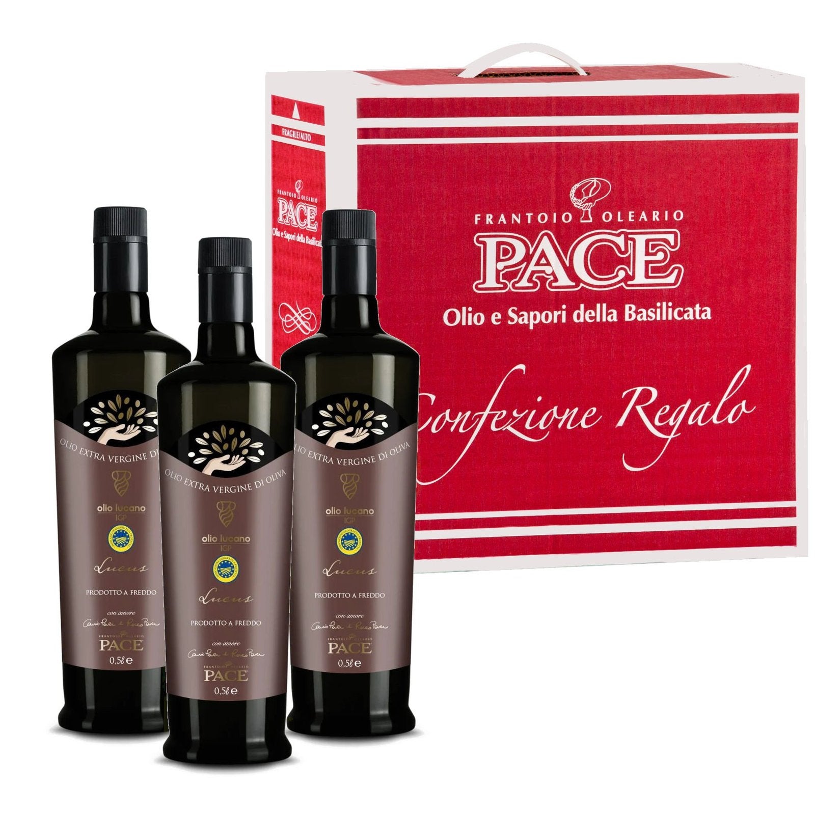 Olio Extravergine di Oliva I.G.P OLIO LUCANO - Confezioni Regalo