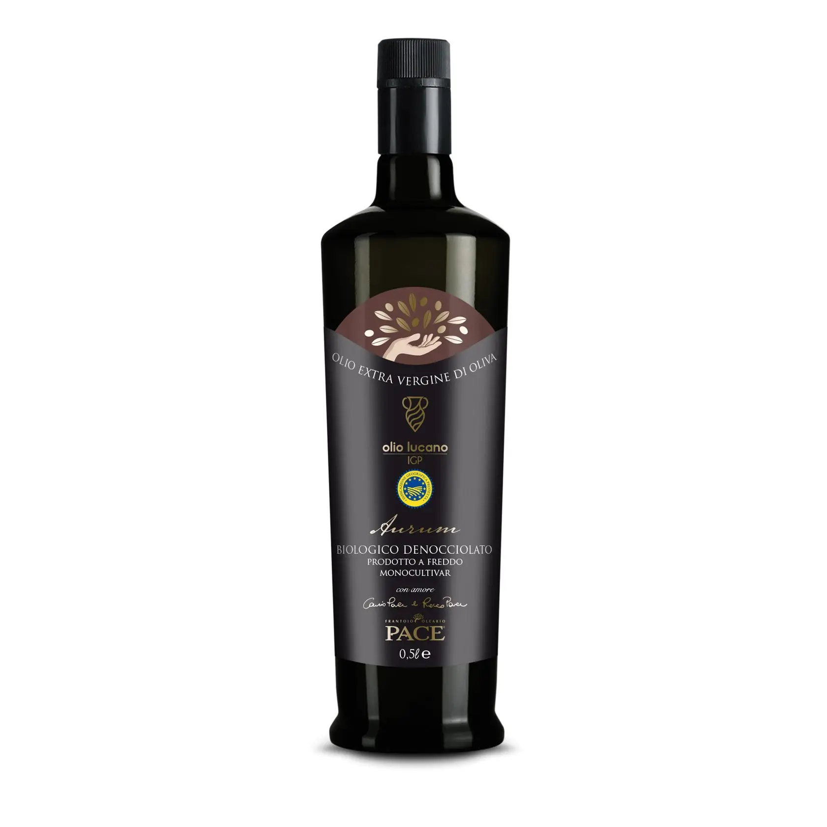 Olio Extravergine di Oliva Biologico Denocciolato I.G.P. Olio Lucano