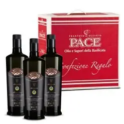 Alternative view of Olio Extravergine di Oliva Biologico I.G.P. Denocciolato