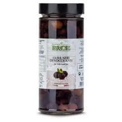 Olive Nere Denocciolate in salamoia